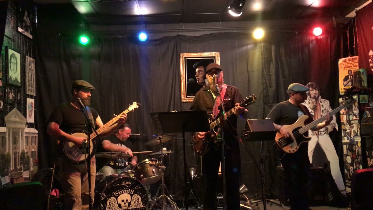 Mark Sinnis and 825 - “The Summer Of 77” - Rehearsal  at Beale Street Barber Shop - January 2021