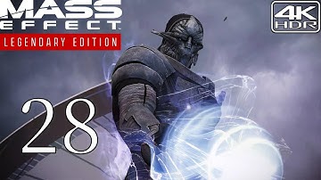 Mass Effect [4K HDR] Modded Walkthrough Part 28 | Saren (Insanity)