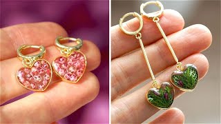 Epoxy HEARTS ❤ EPOXY RESIN CRAFTS ART relaxing video