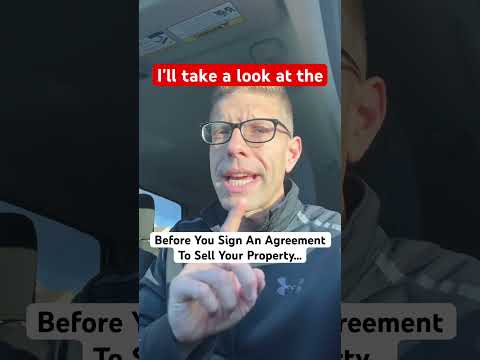 Josh Schoenly talking about what to do before signing a cash offer on a Central PA house