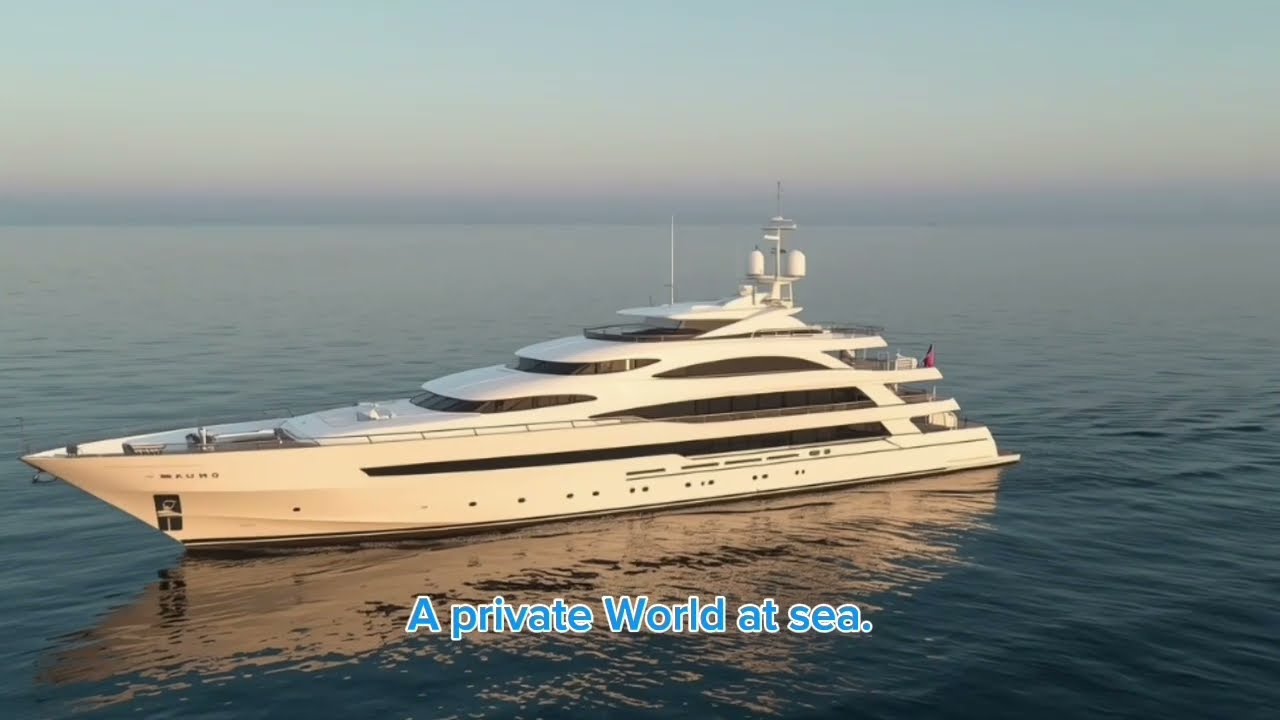 Inside a $200,000,000 super yacht | ultra luxury interior.