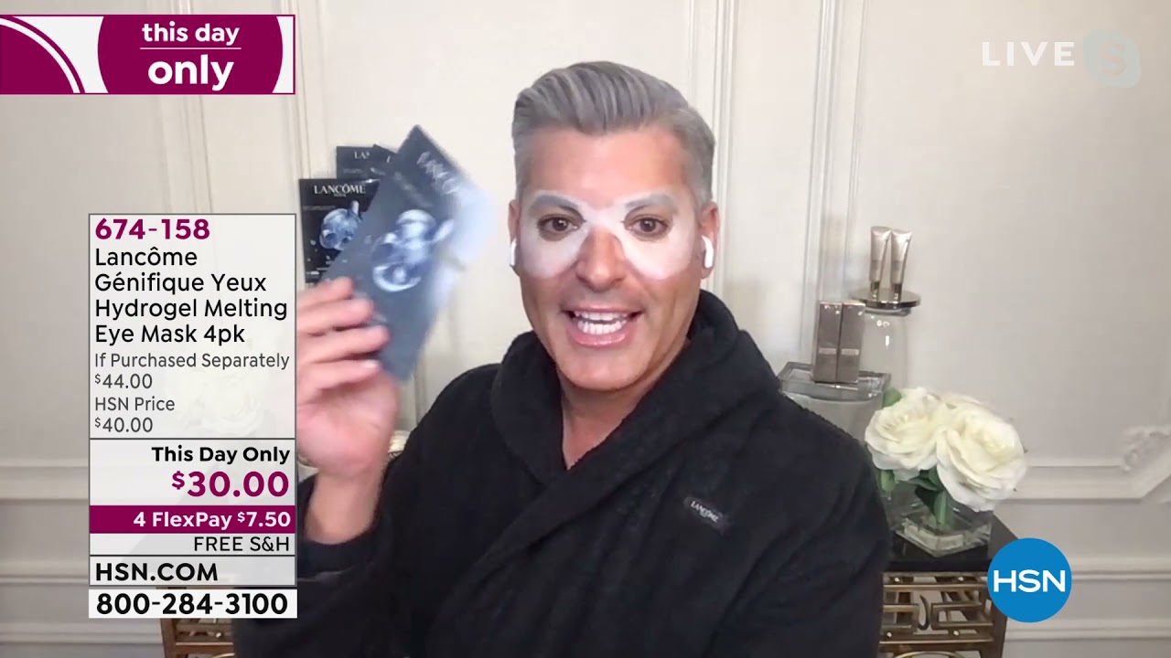 Lancme Genifique Yeux Hydrogel Melting Eye Mask 4pack