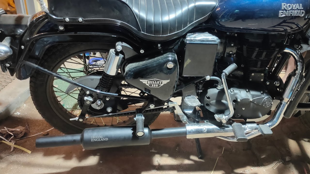 royal enfield classic silencer cover