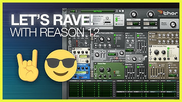 Old school EDM rave Weekend jam in Reason 12 using Reason OG racks