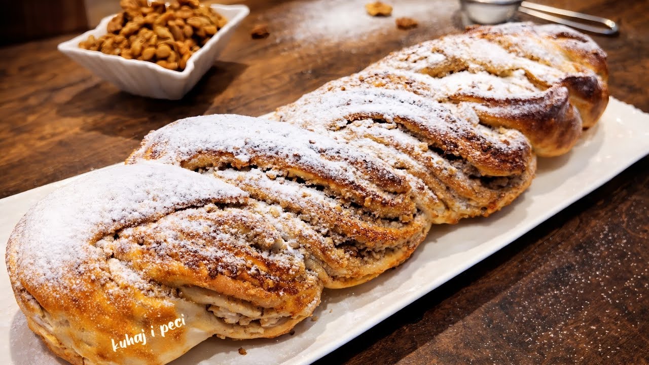 Najukusnija štrudla sa orasima - lagani recept korak po korak