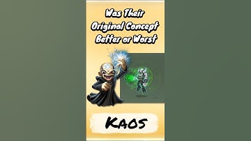 Was Their Original Concept Better or Worst - Kaos