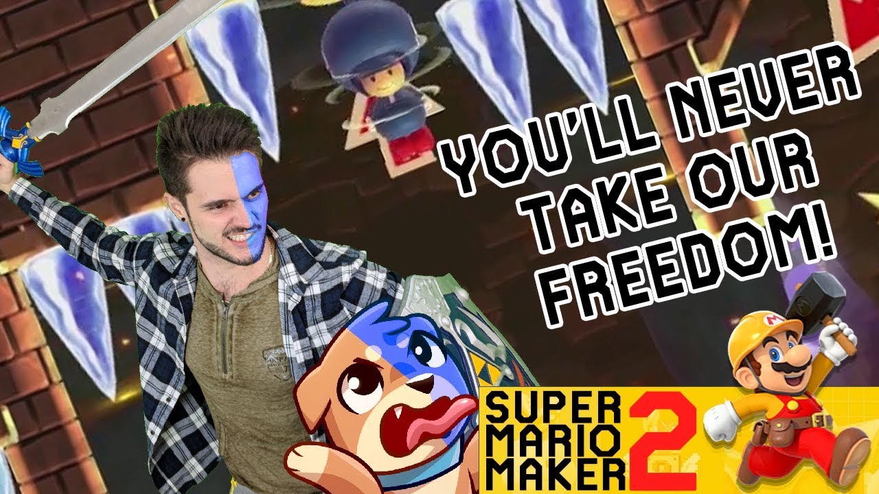 My BRAVEHEART takes on Barb's new level! | Super Mario Maker 2