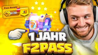 🤩⭐MÖRDER Pass OPENING! - ENDLICH wieder ein GUTES OPENING! | Clash Royale F2Pass Projekt