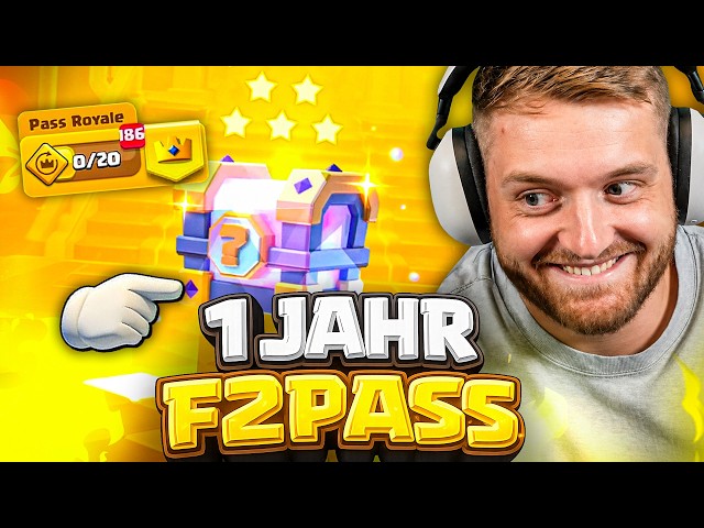 🤩⭐MÖRDER Pass OPENING! - ENDLICH wieder ein GUTES OPENING! | Clash Royale F2Pass Projekt