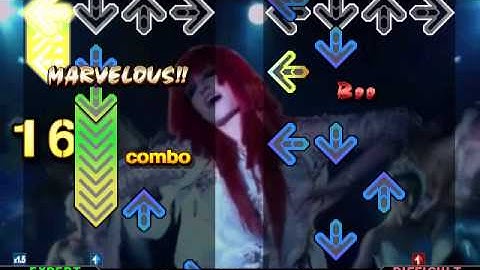 Spectrum (Calvin Harris Mix) - Florence & The Machine - DDR Custom Difficult/Expert Stepchart