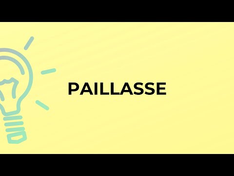 تصویری: تعریف paillasse چیست؟