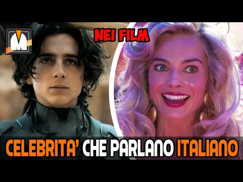 Celebrità Che Parlano Italiano Nei Film