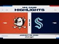 NHL Highlights | Ducks vs. Kraken - January 23, 2026