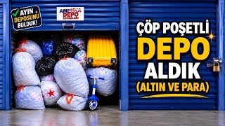 ÇÖP POŞETLİ DEPO ALDIK ( ALTIN VE PARA )