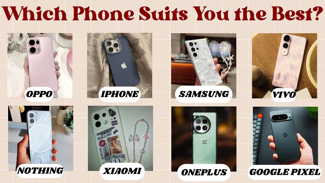 Which Phone Suits You the Best?  | Personality Quiz | 