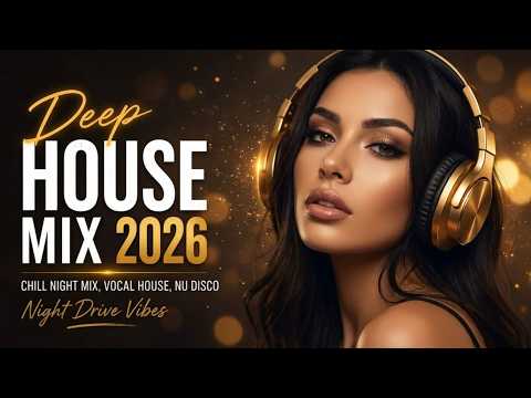 Deep House Mix 2026 - Vocal House, Nu Disco & Late Night Deep House