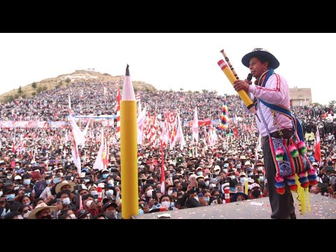 "EL PUEBLO UNIDO JAMÁS SERÁ VENCIDO"🎵 - PERÚ 2021- Pedro Castillo...✏️