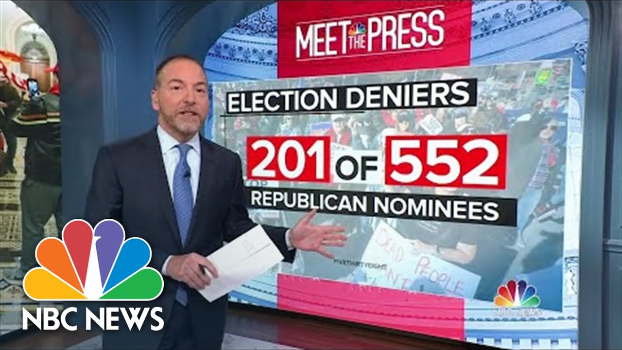 Chuck Todd: Election Denialism ‘No Longer An Anomaly’