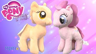 My Little Pony Friendship is Magic Pinkie Pie & Applejack Plush Dolls from Hasbro