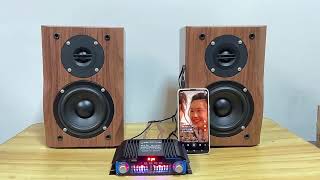 1600W Amplificador De Áudio Hifi De 4 Canais Bluetooth Usb Sd Aux BT 998