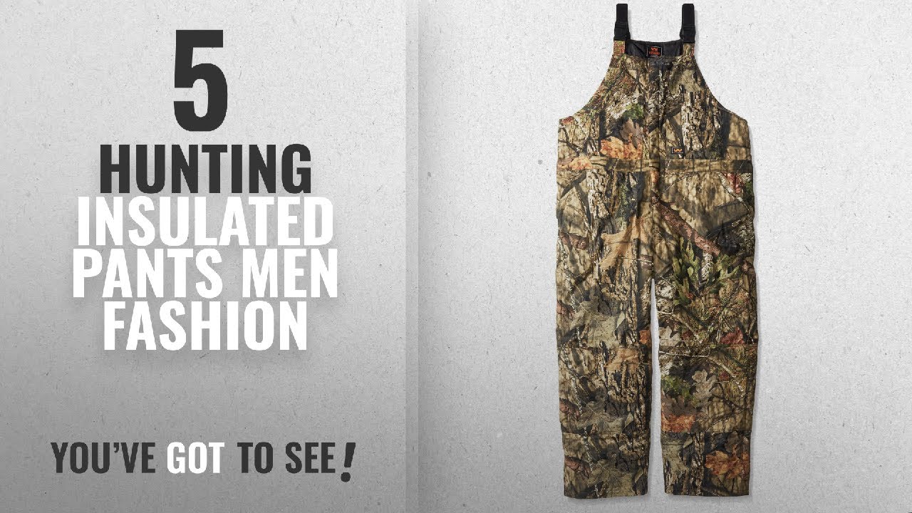 Top 10 Hunting Insulated Pants Men Fashion Winter 2018 Walls S Bib Mossy Oak