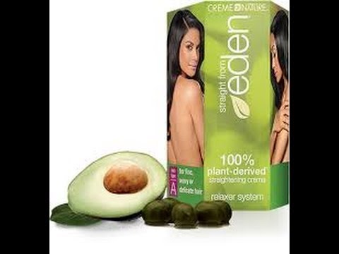 Creme Of Nature Straight From Eden Relaxer Results Review Youtube