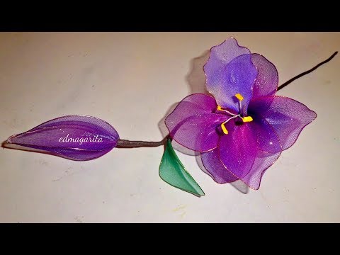 Vídeo: Com Fer Orquídies De Tela
