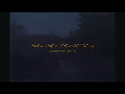 вышел покурить - живи умри гори погасни (slowed & reverb, with lyrics) | 9