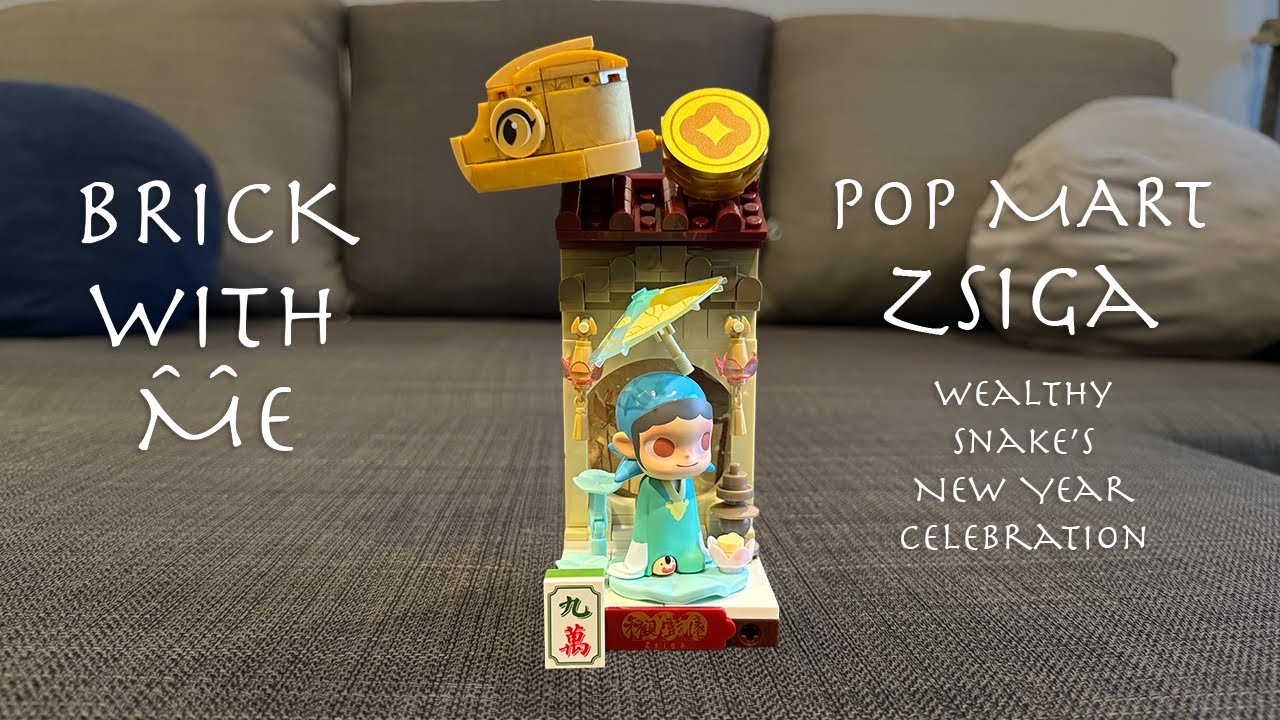 Popmart Zsiga Wealthy Snake's New Year Celebration