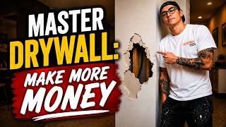 Master drywall make more money #drywallrepair