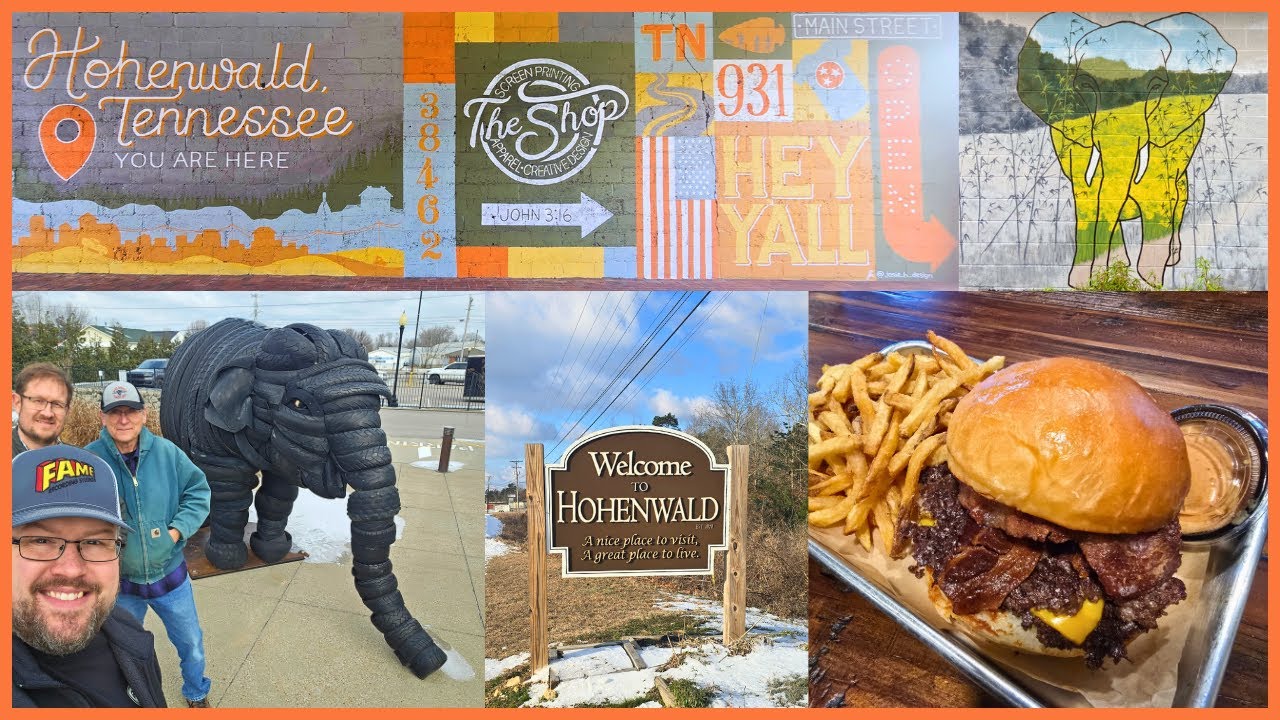 Исследование Хоэнвальда, штат Теннесси | Слоновий заповедник, ретро-игрушки и местная кухня