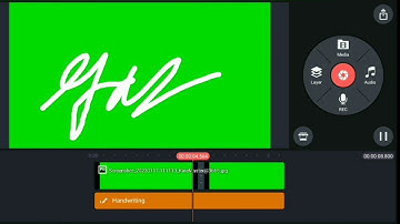 How to add Writing Signature Effects in Kinemaster | Handwriting Effect in kinemaster