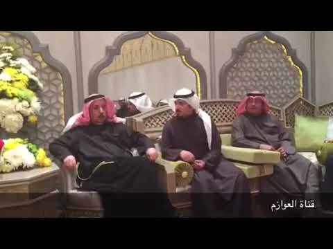 قصيدة الشاعر سعد براك العازمي في ديوان أمير قبيلة العوازم الشيخ فلاح عيد بن جامع