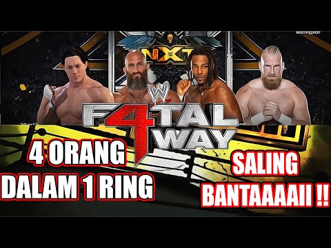 KERIBUTAN BER 4 DIATAS RING SEMUA MUSUH TAK TERHINDARKAN - WWE 2K22 @ZainMuhammad