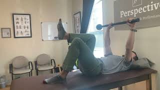 Offset mace hold w/ alternating march