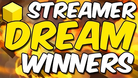 Streamer Dream Code WINNERS (February 2017)