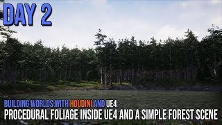 Building Worlds: Day 2 - Procedural Foliage and a simple forest scene