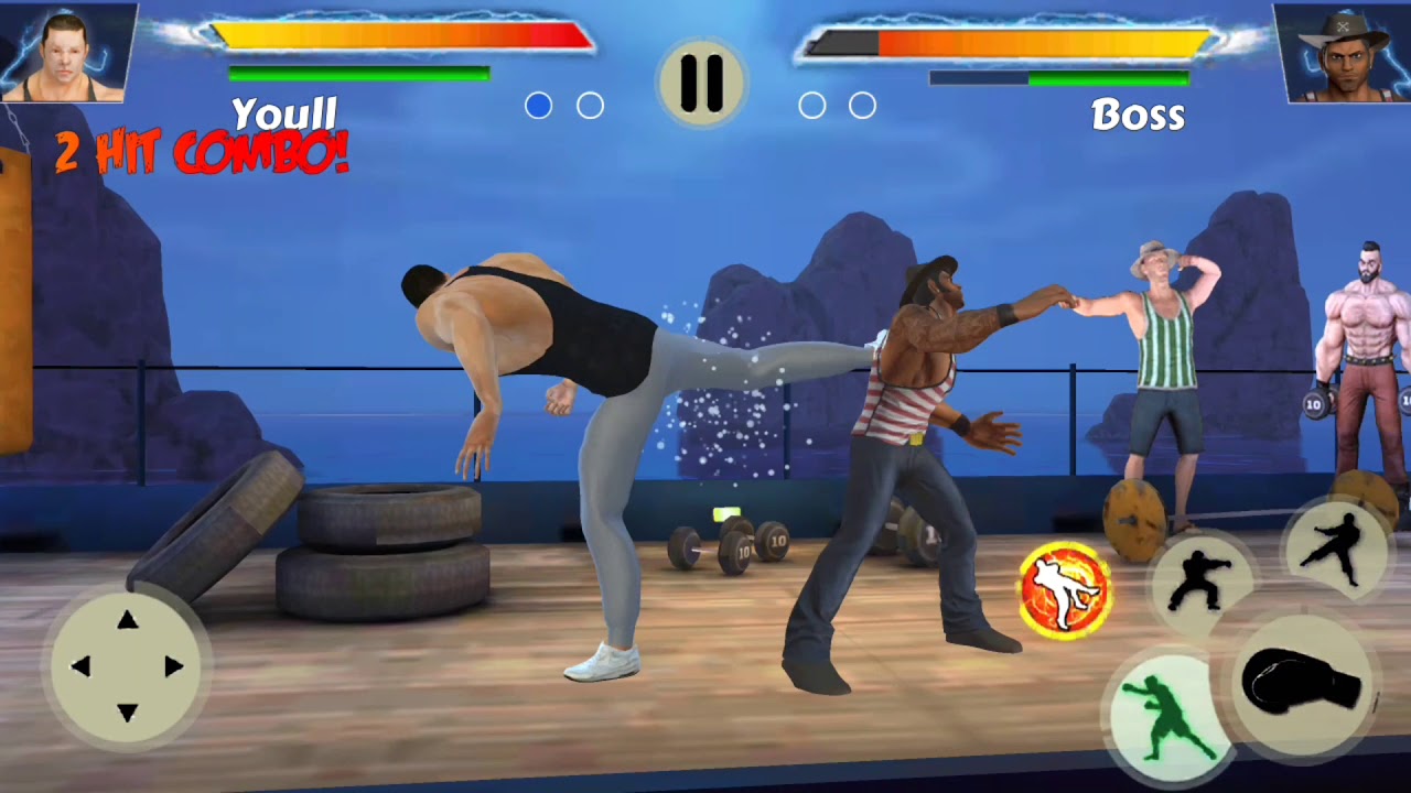 super virtual gym fighting game