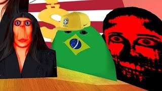 Furious Angry Munci, Sad Angry Munci, Rosalia Bizcochito Family And Obunga Family Nextbot Gmod