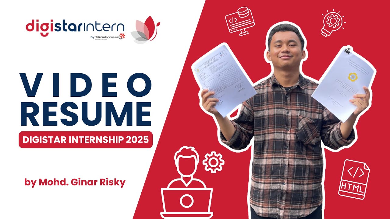 Digistart My Journey 🚀 | Digistar Internship Telkom Video Resume - YouTube