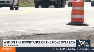 Washington State Patrol urges drivers to follow Move Over Law