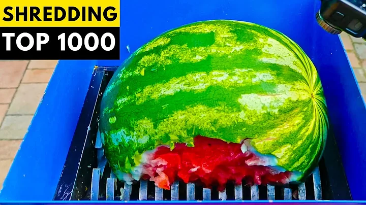 TOP 1000 BEST SHREDDING MOMENTS | SATISFYING ASMR COMPILATION