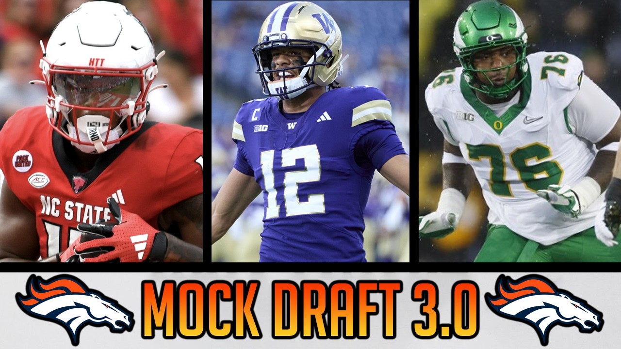Denver Broncos 2026 Mock Draft 3 0