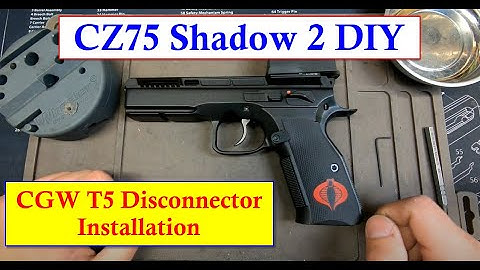 CZ Shadow 2 DIY - Episode #5 - T5 Disconnector Installation (Reach Reduction Kit - Part 2)