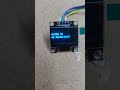 Animated OLED Message Display System