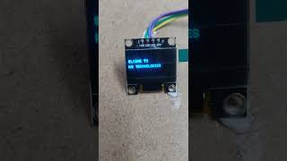 Animated OLED Message Display System