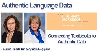 Authentic Language Data: Luziris Pineda Turi and Aymara Boggiano