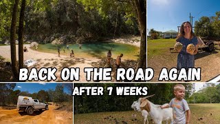 Back on the road again after 7 weeks! | E72 Big Lap of Australia