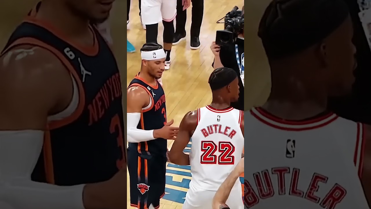 Josh Hart being left hanging 😁 