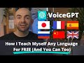 How to learn any language for free fast using chatgpt